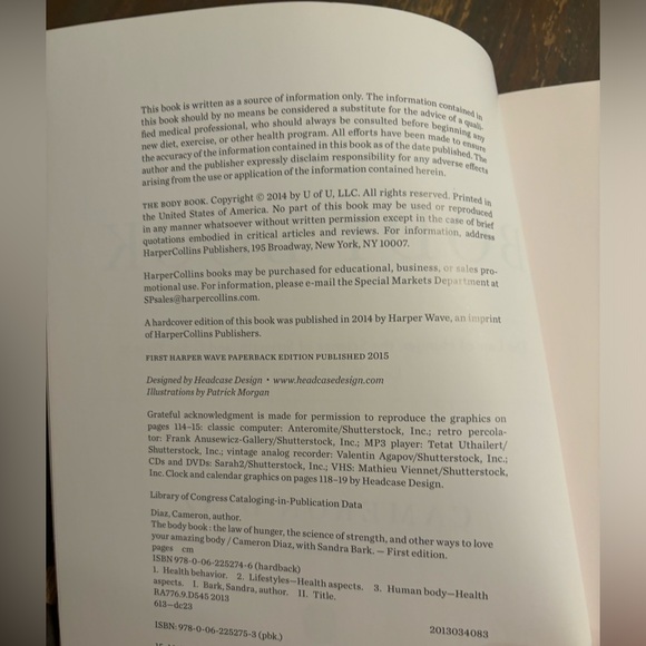 The Body Book by Cameron Diaz - Picture 4 of 6